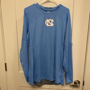 Carolina Baseball Nike Pro Long Sleeve Tee - XL